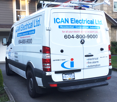 ICAN Electrical Ltd. Services in Surrey, Vancouver